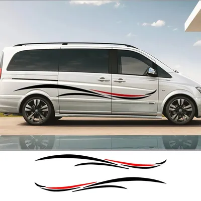 Car Hood Cover Engine Vinyl Stickers For Mercedes Benz Viano W639 Tuning  Accessories Exterior Decor Camper Van Decal - AliExpress