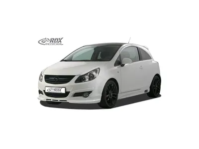 Opel Corsa D 10-14 Накладка на передний бампер – купить в Москве