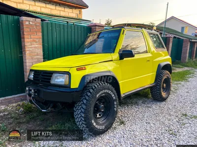 Фендера типа \"Бушвакер\" (\"Bushwacker\") на круглый Эскудо (Escudo) — Suzuki  Escudo (2G), 1,6 л, 2000 года | тюнинг | DRIVE2