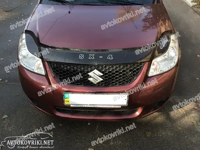 Fly swatter Suzuki SX4 1 / Deflector cowl Suzuki SX4 1 / Vip Tuning -  YouTube