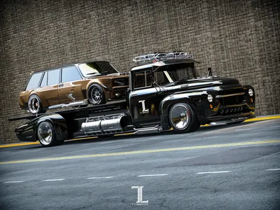 ZIL-130 TowTruck | ЗиЛ-130 :: Behance