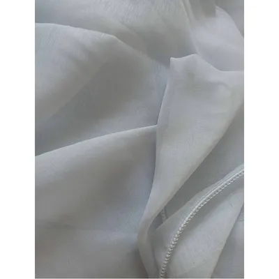 Ткань батист стоунвош белого цвета (однотонная) ✔️ - Артикул - КПРЧ0015413  - оптом купить в Ижевске по недорогой цене в интернет-магазине СТАРТЕКС