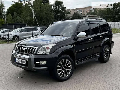 Ветровики для Тойота Land Cruiser Prado 120 3d 2003-2008 накл.деф.окон  Cobra-Tuning купить, доставка бесплатна T27503 — АвтоШара.