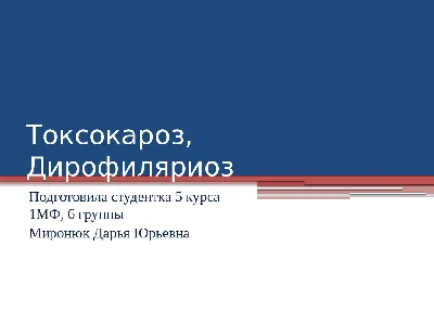 Токсокароз. Лечение заболевания токсокароза в Обнинске СТАТЬИ О ЖИВОТНЫХ