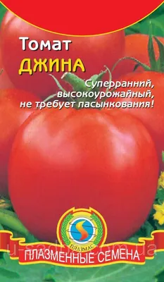 Томат Джина, детерминантный, среднепоздний сорт, 0,1 г, ООО \"Семейный сад\"  (Украина), 0,1 г — Товары для выращивания овощей и фруктов —  Интернет-магазин Shoproslo