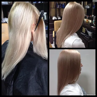 Тонирование волос - «Тонирование волос в салоне, из блондинки в натуральный  цвет! Обновлено октябрь 2015- бежевый блонд» | отзывы