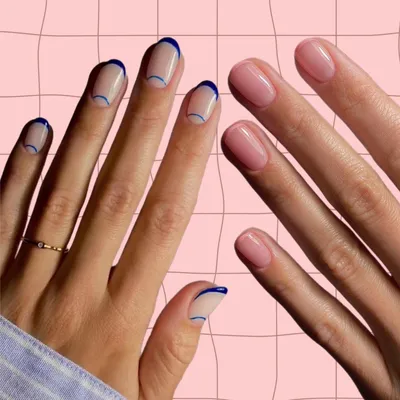 Как сделать ТОНКИЕ ЛИНИИ на ногтях . Дизайн ногтей с цветами. - YouTube