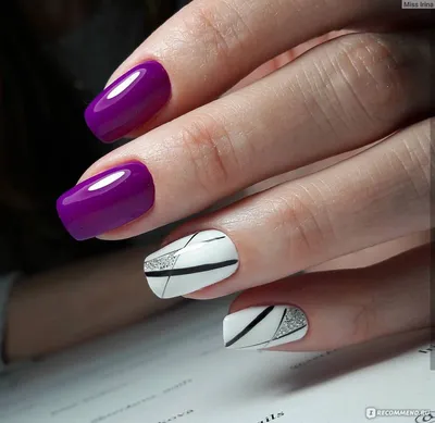 Кружево на ногтях. Тонкие линии. Дизайн ногтей. 17 — Видео | ВКонтакте