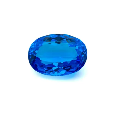 Collectible: Rare Natural Swiss Blue Topaz - BIRON® Gems