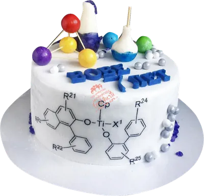 Купить Торт праздничный для мамы химика №59 — 950 грн/кг*Без учета  стоимости декора Cupcake Studio 2022