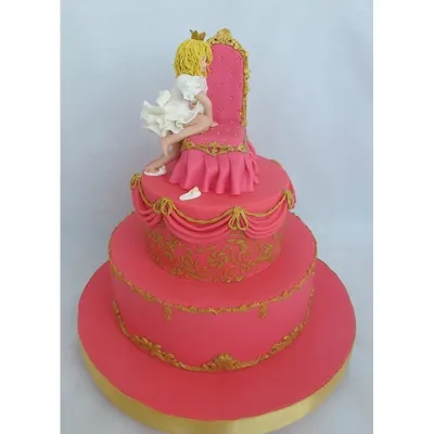 Бумажный торт для маленькой принцессы \"Little Princess-2\"
