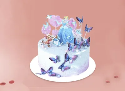 Торт Детский Для маленькой принцессы на заказ в Днепре - Cake Studio  Nonpareil.ua
