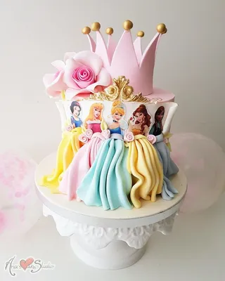Торт для маленькой принцессы, Кондитерські та пекарні в Санкт-Петербурзі,  купити за ціною 6200 RUB, Торти в KongiterPiter з доставкою додому | Flowwow