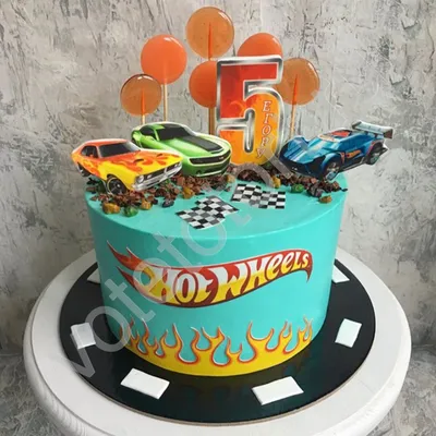 Топ-30 Лучших тортов Хот Вилс (Hot Wheels) - фотографии. Заказать: