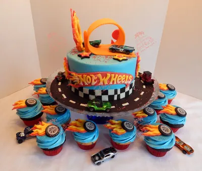 Топ-30 Лучших тортов Хот Вилс (Hot Wheels) - фотографии. Заказать: