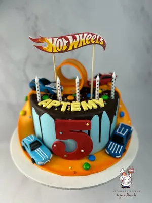 Торт Hot wheels - Кондитерская мастерская Комарист: фото, цена, купить,  доставка