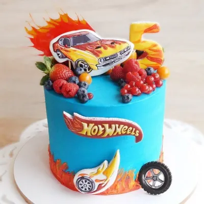 Торт Hot Wheels — купить в Красноярске. Торты, пирожные на  интернет-аукционе Au.ru
