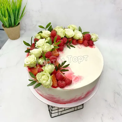 Торт на день рождения - Доставкой цветов в Москве! 103076 товаров! Цены от  487 руб. Цветы Тут