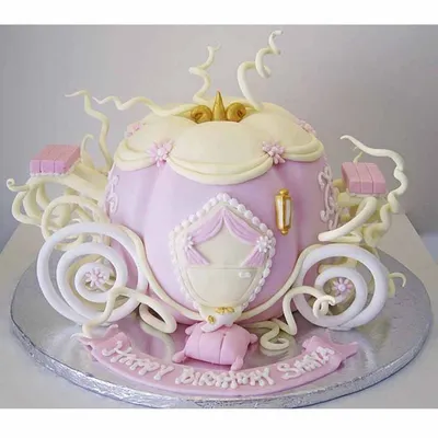 Картинки по запросу торт карета | Cinderella cake, Carriage cake, Girl cakes