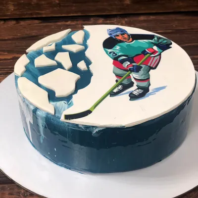 Торт хоккей на заказ - более 50 идей!