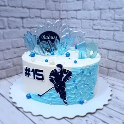 Торт хоккей №12851 купить по выгодной цене с доставкой по Москве.  Интернет-магазин Московский Пекарь