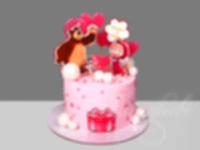 ТОРТИК «Маша и Медведь» ЗА ЧАС!💖 Уточнить цены,проконсультироваться и  заказать торт можно по ссылке в шапке профиля или по номеру: 📞… | Instagram