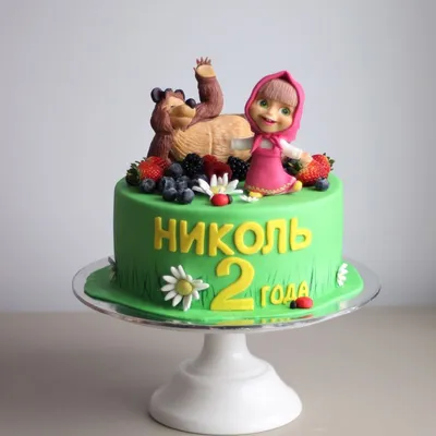 Маша и медведь, любимые детские персонажи, торт для ребенка, торт для  девочки | Торт для девочки, Торт, Торт для ребёнка