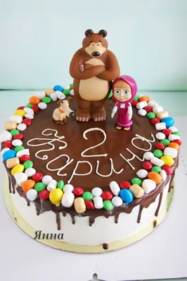 Di.cake.dessert - Торт \"Маша и медведь\". Цвета голубой,... | Facebook