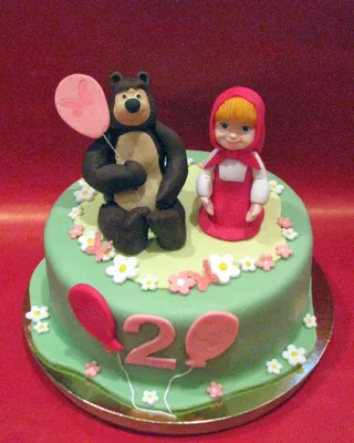 Торт Маша и медведь: сладкий и яркий торт по мотивам любимого мультфильма -  На Кухне
