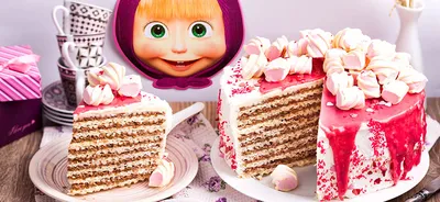 Вафельный торт «Маша» - LEKORNA