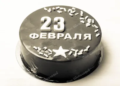 Торт на 23 февраля без мастики — на заказ по цене 950 рублей кг |  Кондитерская Мамишка Москва
