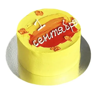 Бенто торт на 1 сентября для учителя на заказ по цене 1500 руб. в  кондитерской Wonders | с доставкой в Москве