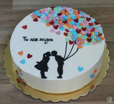 Торт на юбилей свадьбы №00147 купить в Москве по низкой цене | Кондитерская  Тортольяно