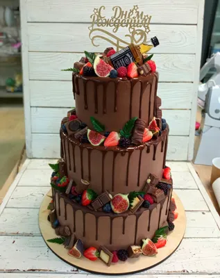 Торт Для дедушки на юбилей на заказ в СПб | Шоколадная крошка