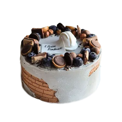 Заказать оригинальный торт для мужчины на день рождения или юбилей из  мастики, любые вид и форма на заказ