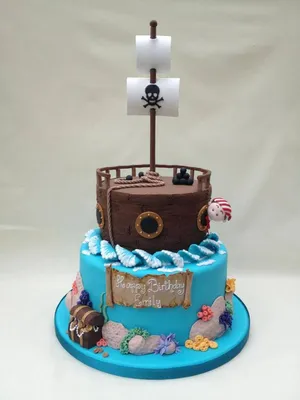 made by Tori - Celebration and Wedding Cakes | Facebook | Pirate birthday  cake, Cake, Pirate cake