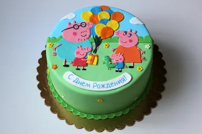 Торт Свинка Пеппа на заказ Киев | Lulu