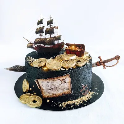 Торт Пиратский - заказать по цене 2400 руб. за 1кг с доставкой в Ульяновске