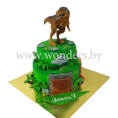 Торт детский динозавры (78 фото) - фото - картинки и рисунки: скачать  бесплатно