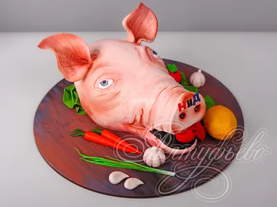 №386 Торт свинья - 66 тортов