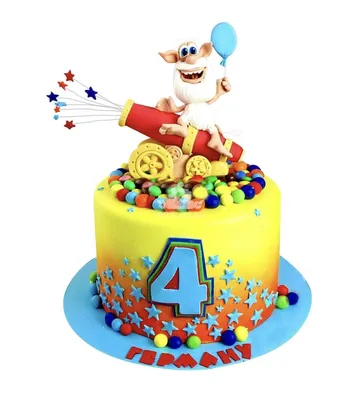 Торт для мальчика на день рождения категории торты на день рождения для  мальчиков на 4 года