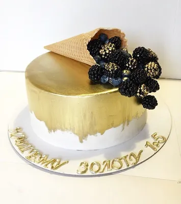 Торты торт космический с голубикой и ежевикой от Свит Бисквит - Свит Бисквит
