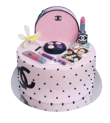 Торт с косметикой на день рождение девушке