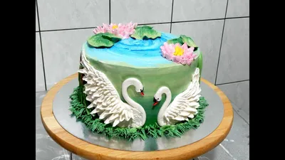 Свадебный торт.Пара влюбленных лебедей | Свадебный торт.Заказать свадебный  торт.Свадебный торт на заказ Большой каталог праздничных десертов!
