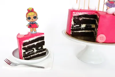 Торт Кукла ЛОЛ | Украшения для торта на день рождения, Детские  рождественские открытки, Торт с пони