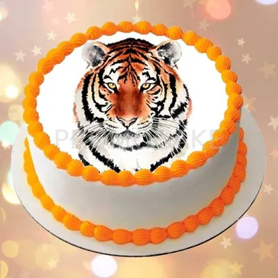 Торт с тигром фото фото