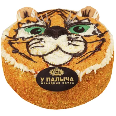 Торт Тигра на заказ в СПб | Шоколадная крошка