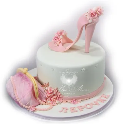 Торт \"Туфелька для принцессы\" - Детские - Торты, пироги... - Десерты -  Заказ тортов и десертов в Киеве