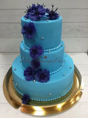 Торт - Маки, Ромашки, Васильки(крем БЗК). /Cake - Poppies, Chamomiles,  Cornflowers(protein custard). | Ольга Турчина | Дзен