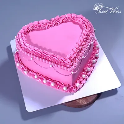 Торт «Сердце» — Flowcake